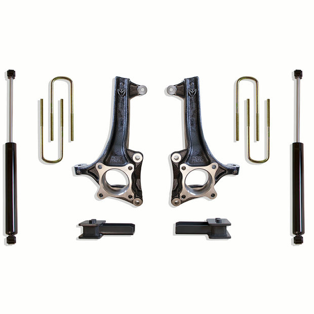 2021-2025 F-150 2WD 4" LIFT KIT (MAX TRAC SHOCKS)