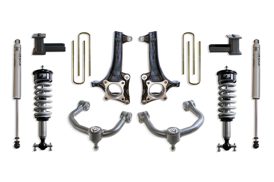 2021-2025 F-150 2WD 6" LIFT KIT W/ FOX SHOCKS & UPPER CONTROL ARMS (FORMERLY K884175F)