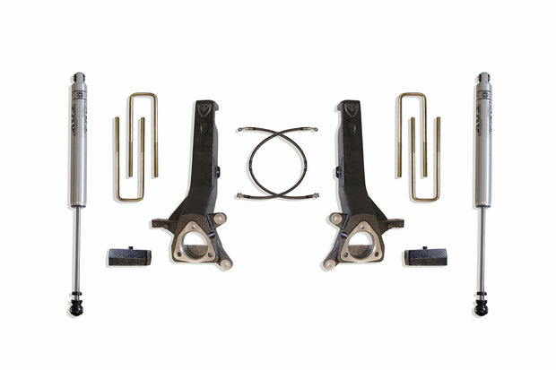 2004-2024 TITAN 2WD 4" LIFT KIT (FOX SHOCKS)