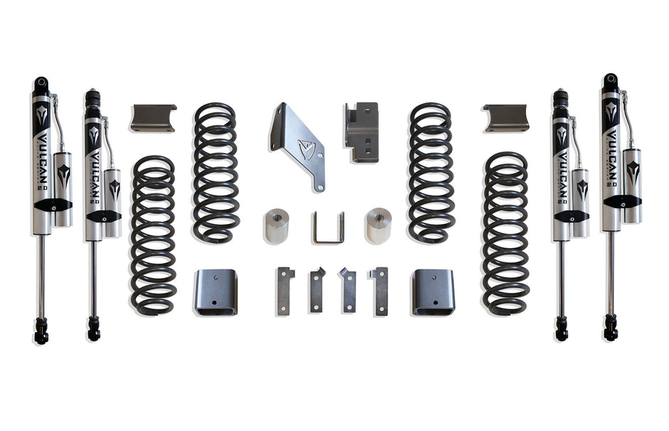 2007-2018 JEEP JK WRANGLER 3" LIFT KIT W/ VULCAN RESERVOIR SHOCKS