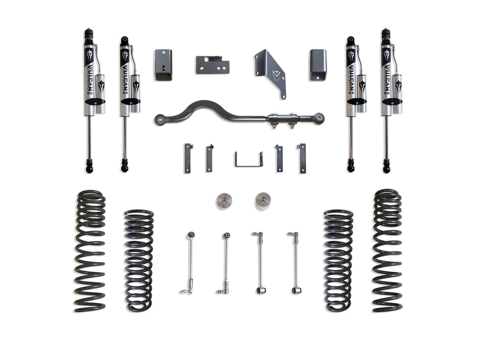 2007-2018 JEEP JK WRANGLER 4.5" LIFT KIT W/ VULCAN RESERVOIR SHOCKS