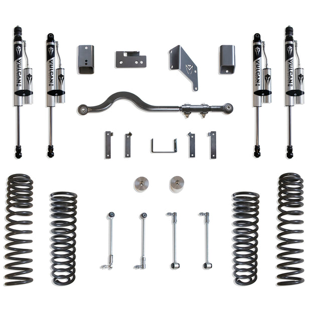 2007-2018 JEEP JK WRANGLER 4.5" LIFT KIT W/ VULCAN RESERVOIR SHOCKS