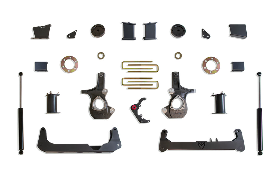 2007-2013 SILVERADO/SIERRA 1500 2WD/4WD 7" CROSSMEMBER LIFT KIT