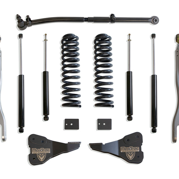 2017-2022 F-250/F-350 4WD DIESEL 2.5" LIFT KIT W/ 4-LINKS (MAX TRAC SHOCKS)