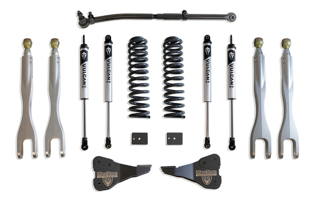 2017-2022 F-250/F-350 4WD DIESEL 2.5" LIFT KIT W/ 4-LINKS (VULCAN SHOCKS)