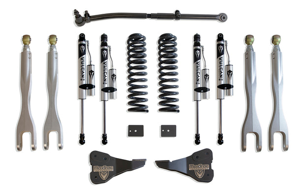 2017-2022 F-250/F-350 4WD DIESEL 2.5" LIFT KIT W/ 4-LINKS (VULCAN RESERVOIR SHOCKS)