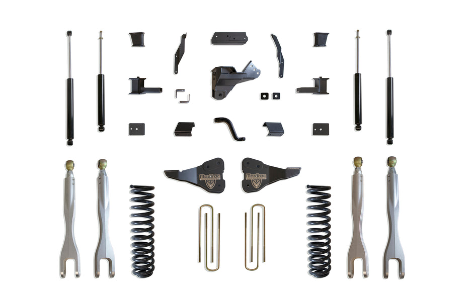 2017-2022 F-250/F-350 4WD DIESEL 4" LIFT KIT W/ 4-LINKS (MAX TRAC SHOCKS)