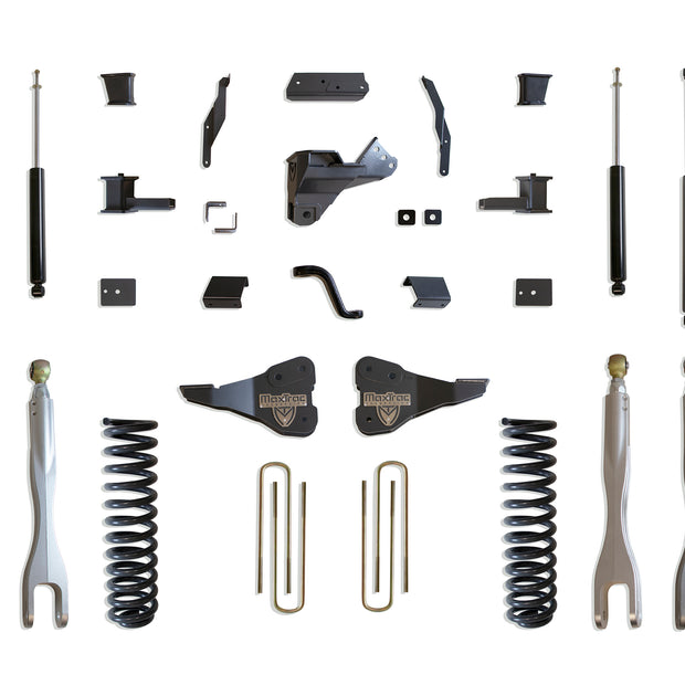 2017-2022 F-250/F-350 4WD DIESEL 4" LIFT KIT W/ 4-LINKS (MAX TRAC SHOCKS)