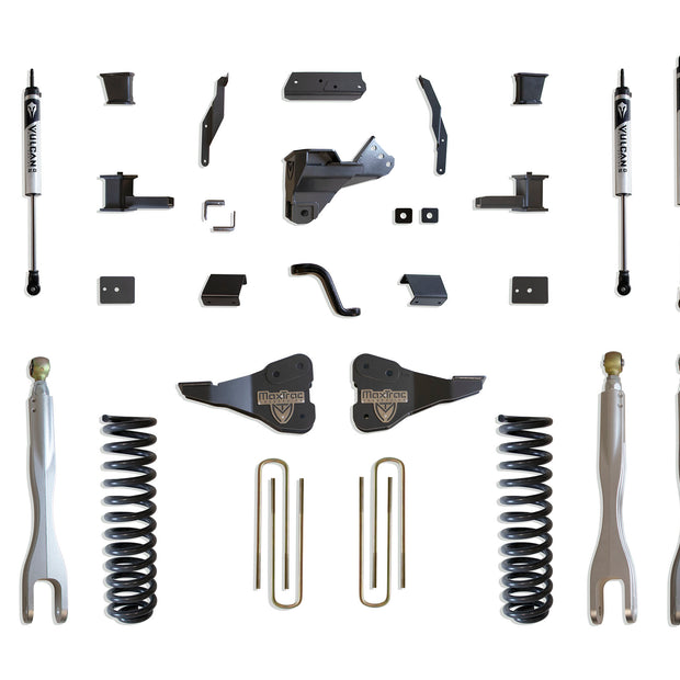 2017-2022 F-250/F-350 4WD DIESEL 4" LIFT KIT W/ 4-LINKS (VULCAN SHOCKS)
