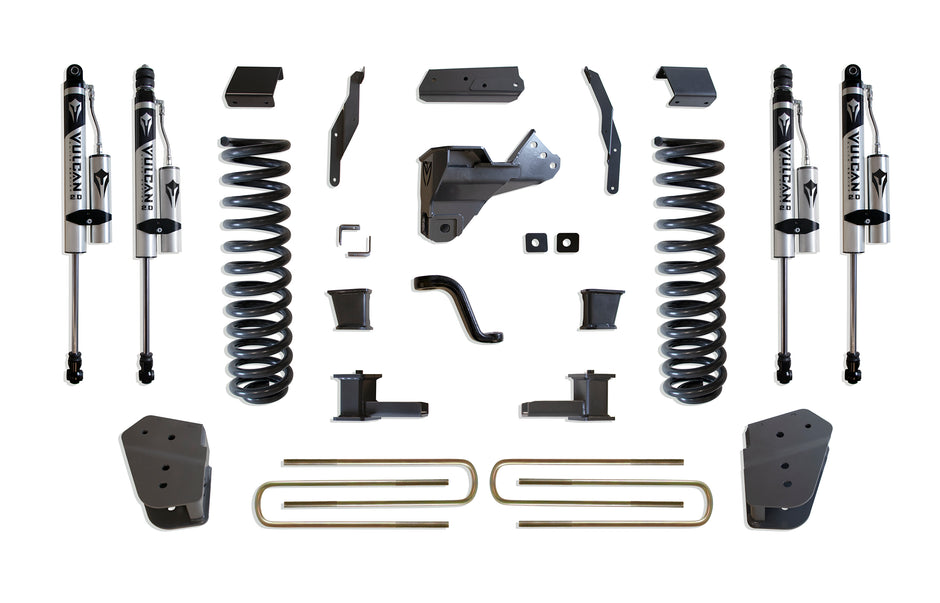2017-2022 F-250/F-350 4WD DIESEL 4" LIFT KIT (VULCAN RESERVOIR SHOCKS)