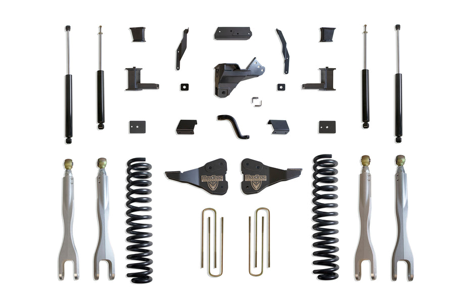 2017-2022 F-250/F-350 4WD DIESEL 8" LIFT KIT W/ 4-LINKS  (MAX TRAC SHOCKS)