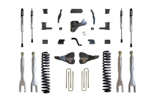 2017-2022 F-250/F-350 4WD DIESEL 8" LIFT KIT W/ 4-LINKS (VULCAN SHOCKS)