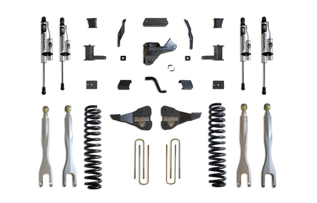 2017-2022 F-250/F-350 4WD DIESEL 8" LIFT KIT W/ 4-LINKS (VULCAN RESERVOIR SHOCKS)