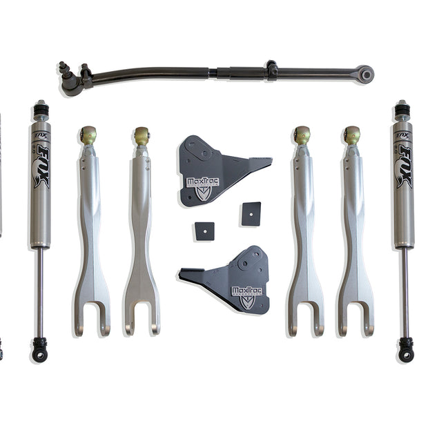 2023-2025 F-250/F-350 4WD DIESEL 2.5" COIL SPRING LEVELING KIT W/ 4-LINKS (FOX SHOCKS)