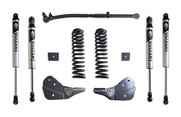 2023-2025 F-250/F-350 4WD DIESEL 2.5" COIL SPRING LEVELING KIT (VULCAN SHOCKS)