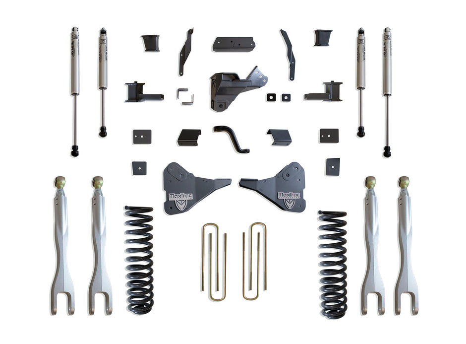 2023-2025 F-250/F-350 4WD DIESEL 4" LIFT KIT W/ 4-LINKS (FOX SHOCKS)