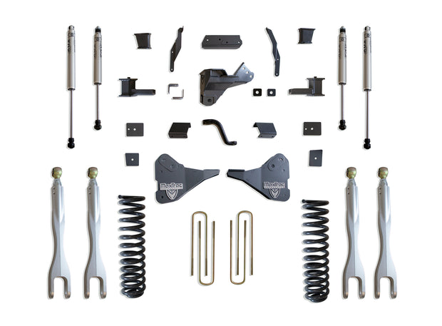 2023-2025 F-250/F-350 4WD DIESEL 4" LIFT KIT W/ 4-LINKS (FOX SHOCKS)