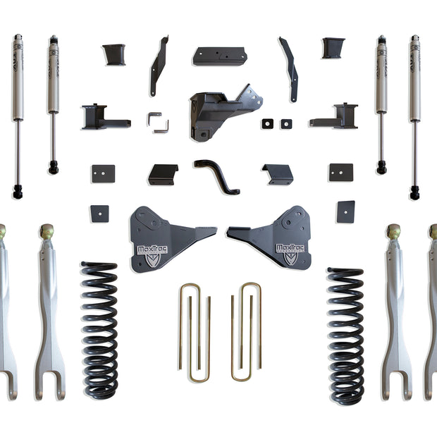 2023-2025 F-250/F-350 4WD DIESEL 4" LIFT KIT W/ 4-LINKS (FOX SHOCKS)