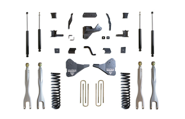 2023-2025 F-250/F-350 4WD DIESEL 4" LIFT KIT W/ 4-LINKS (MAX TRAC SHOCKS)
