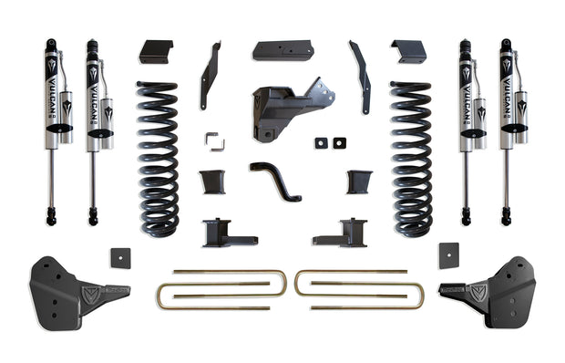 2023-2025 F-250/F-350 4WD DIESEL 4" LIFT KIT (VULCAN RESERVOIR SHOCKS)