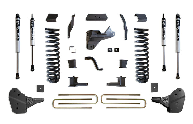 2023-2025 F-250/F-350 4WD DIESEL 4" LIFT KIT (VULCAN IFP SHOCKS)