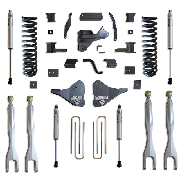 2023-2025 F-250/F-350 4WD DIESEL 6" LIFT KIT W/ 4-LINKS (FOX SHOCKS)