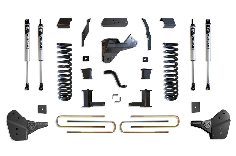 2023-2025 F-250/F-350 4WD DIESEL 6" LIFT KIT (VULCAN IFP SHOCKS)
