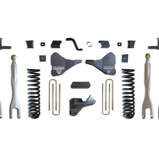 2023-2025 F-250/F-350 4WD DIESEL 6" LIFT KIT W/ 4-LINKS (VULCAN RESERVOIR SHOCKS)