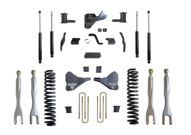 2023-2025 F-250/F-350 4WD DIESEL 8" LIFT KIT W/ 4-LINKS  (MAX TRAC SHOCKS)