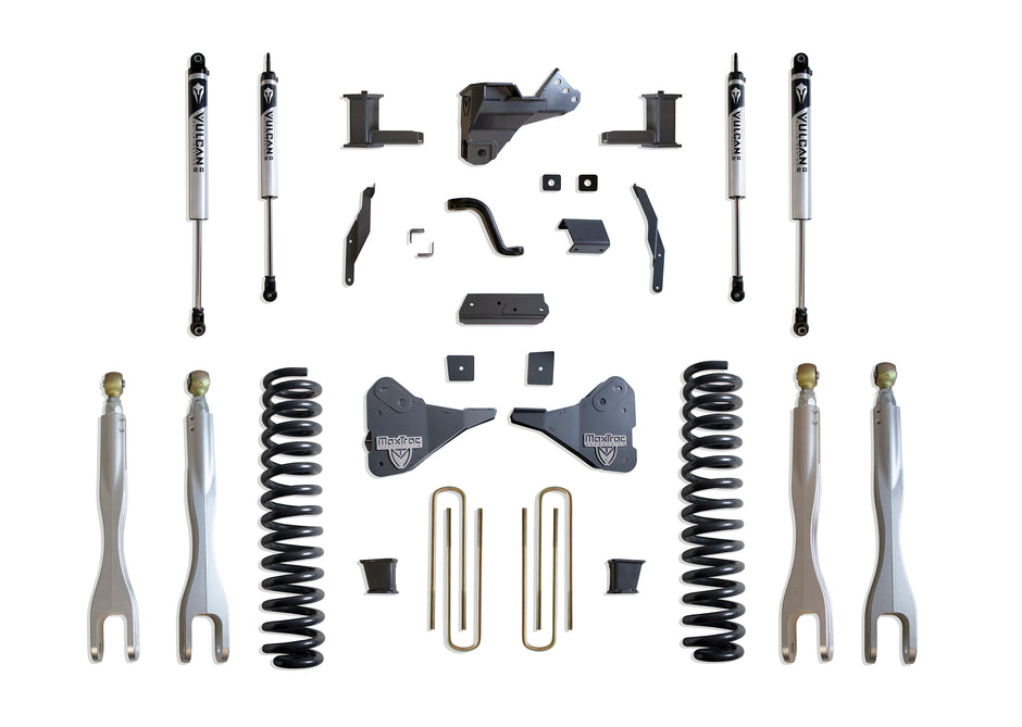 2023-2025 F-250/F-350 4WD DIESEL 8" LIFT KIT W/ 4-LINKS (VULCAN IFP SHOCKS)