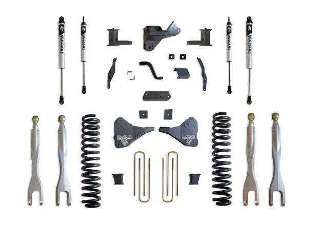 2023-2025 F-250/F-350 4WD DIESEL 8" LIFT KIT W/ 4-LINKS (VULCAN IFP SHOCKS)
