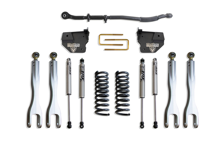 2014-2024 RAM 2500 4WD DIESEL 2.5" LIFT KIT W/ 4-LINKS (FOX SHOCKS)