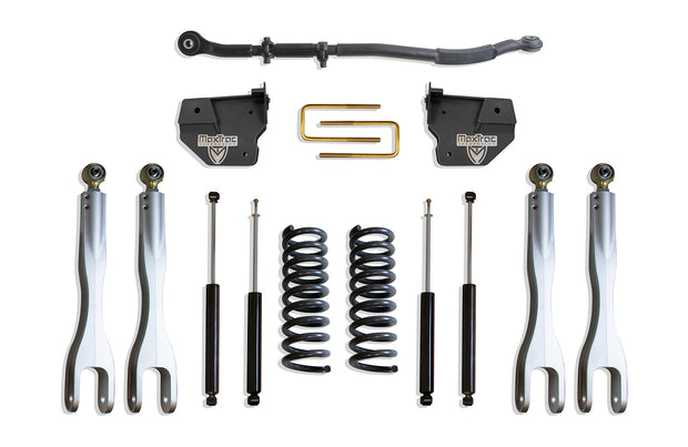 2014-2024 RAM 2500 4WD DIESEL 2.5" LIFT KIT W/ 4-LINKS (MAX TRAC SHOCKS)