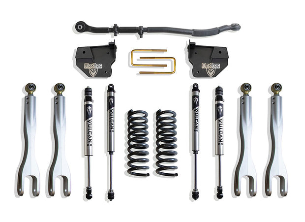 2014-2024 RAM 2500 4WD DIESEL 2.5" LIFT KIT W/ 4-LINKS (VULCAN SHOCKS)