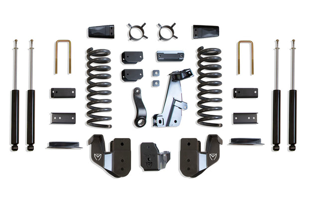 2014-2018 RAM 2500 4WD DIESEL 4" LIFT KIT (MAX TRAC SHOCKS) (FACTORY REAR AIR RIDE)