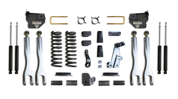 2014-2018 RAM 2500 4WD DIESEL 4" LIFT KIT W/ 4-LINKS (MAX TRAC SHOCKS) (FACTORY REAR AIR RIDE)