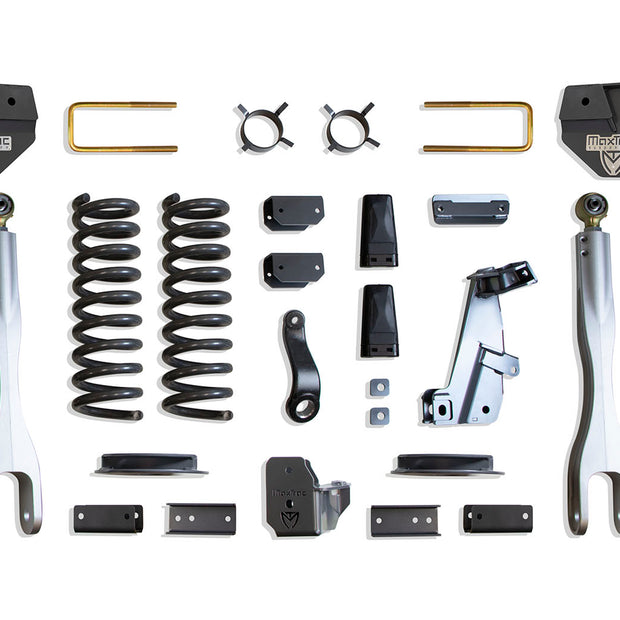 2014-2018 RAM 2500 4WD DIESEL 4" LIFT KIT W/ 4-LINKS (MAX TRAC SHOCKS) (FACTORY REAR AIR RIDE)