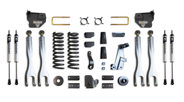 2014-2018 RAM 2500 4WD DIESEL 4" LIFT KIT W/ 4-LINKS (VULCAN SHOCKS)