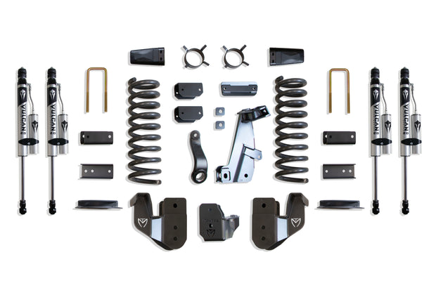 2014-2018 RAM 2500 4WD DIESEL 4" LIFT KIT (VULCAN RESERVOIR SHOCKS) (FACTORY REAR AIR RIDE)