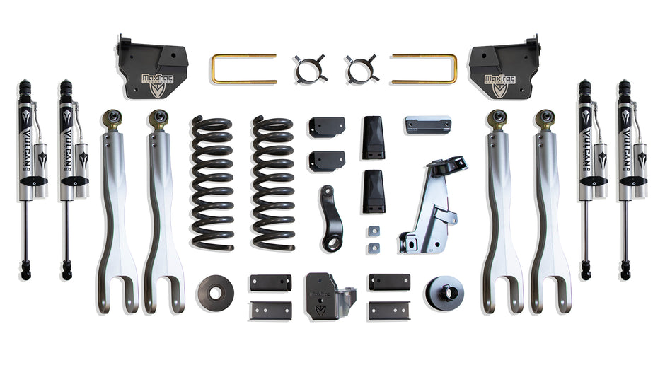 2014-2018 RAM 2500 4WD DIESEL 4" LIFT KIT W/ 4-LINKS (VULCAN RESERVOIR SHOCKS)