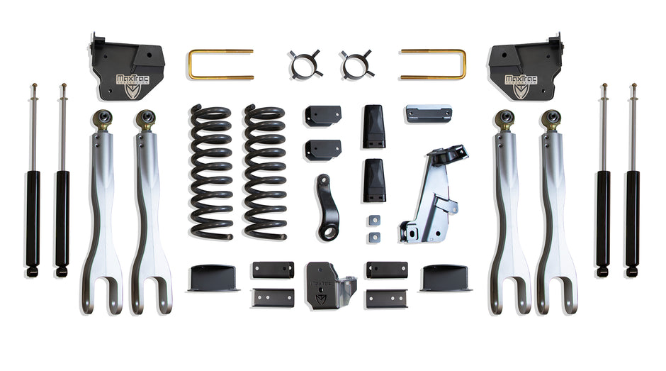 2014-2018 RAM 2500 4WD DIESEL 6" LIFT KIT W/ 4-LINKS (MAX TRAC SHOCKS) (FACTORY REAR AIR RIDE)