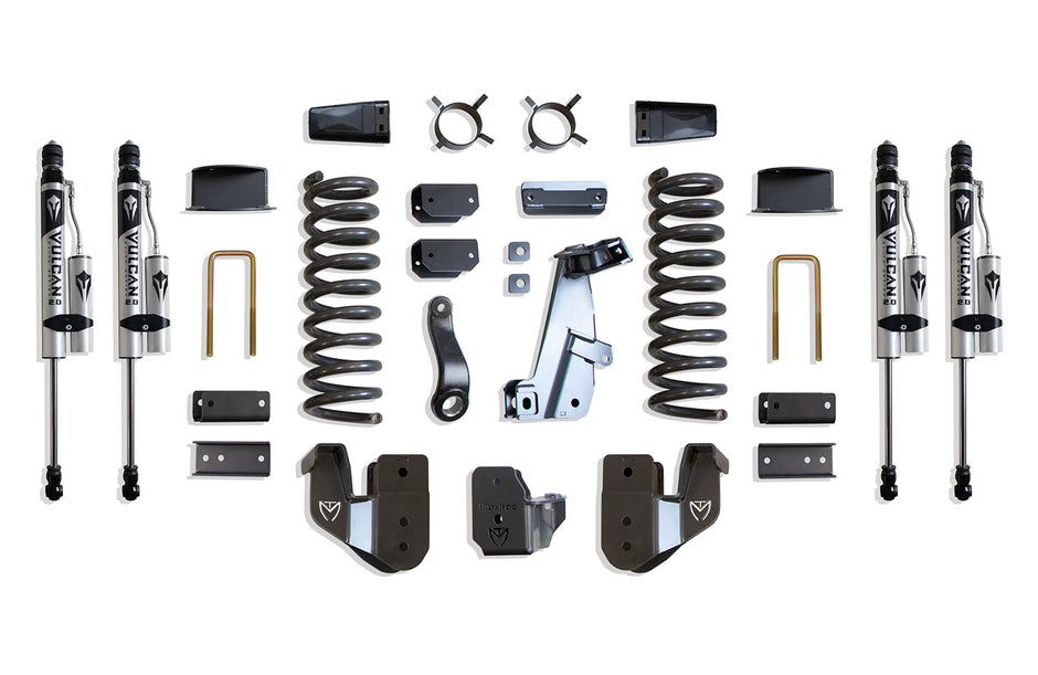 2014-2018 RAM 2500 4WD DIESEL 6" LIFT KIT (VULCAN RESERVOIR SHOCKS) (FACTORY REAR AIR RIDE)