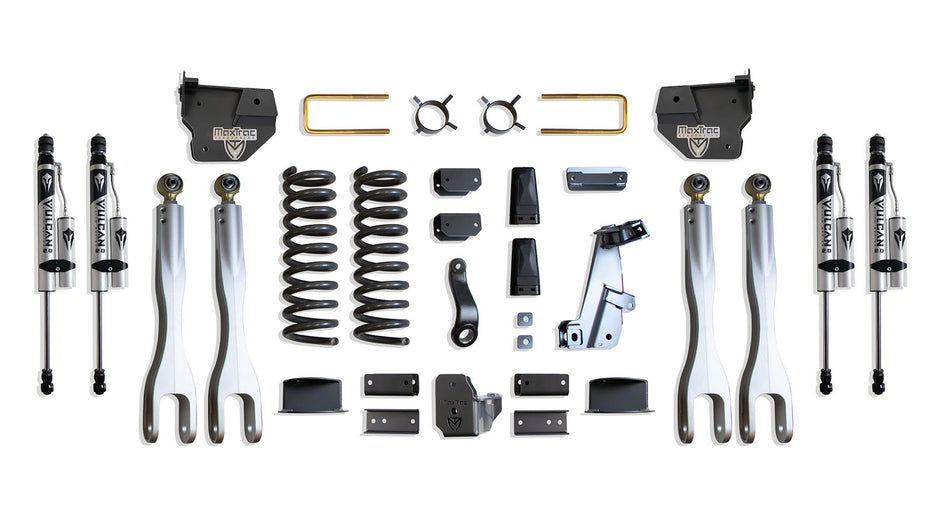 2014-2018 RAM 2500 4WD DIESEL 6" LIFT KIT W/ 4-LINKS (VULCAN RESERVOIR SHOCKS) (FACTORY REAR AIR RIDE)