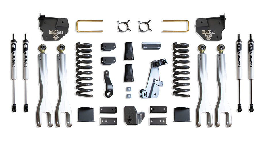 2014-2018 RAM 2500 4WD DIESEL 8" LIFT KIT W/ 4-LINKS (VULCAN SHOCKS) (FACTORY REAR AIR RIDE)