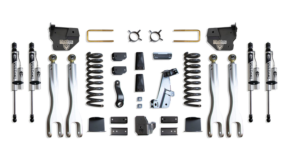 2014-2018 RAM 2500 4WD DIESEL 8" LIFT KIT W/ 4-LINKS (VULCAN RESERVOIR SHOCKS) (FACTORY REAR AIR RIDE)