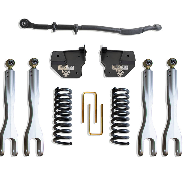 2013-2024 RAM 3500 4WD DIESEL 2.5" LIFT KIT W/ 4-LINKS (MAX TRAC SHOCKS)