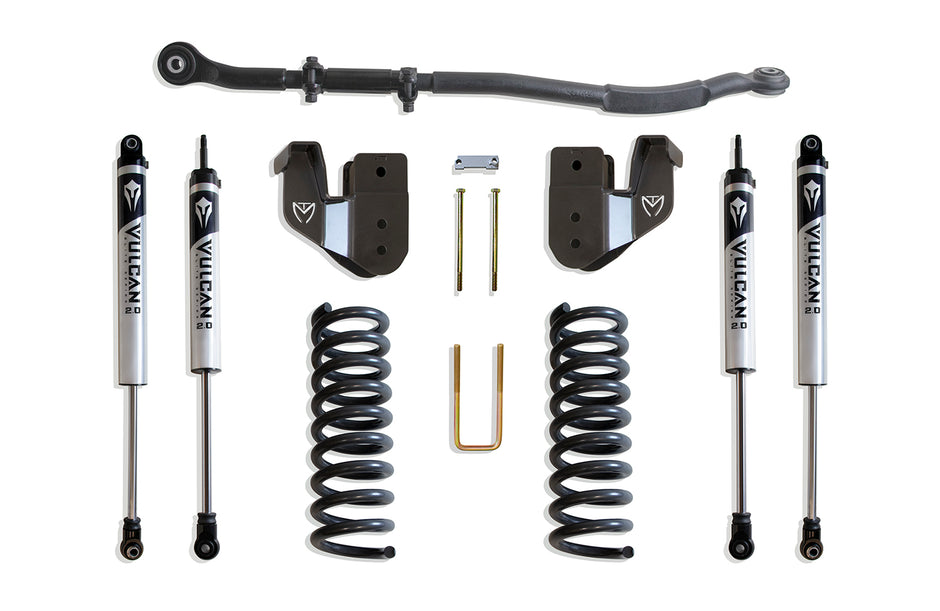 2013-2024 RAM 3500 4WD DIESEL 2.5" LIFT KIT (VULCAN SHOCKS)