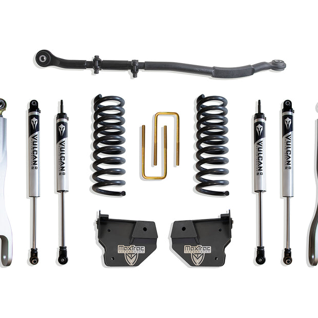 2013-2024 RAM 3500 4WD DIESEL 2.5" LIFT KIT W/ 4-LINKS (VULCAN SHOCKS)