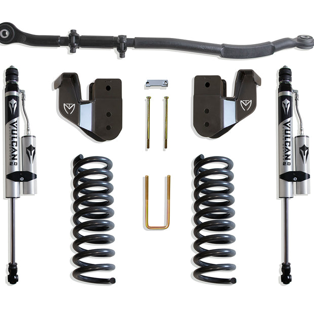 2013-2024 RAM 3500 4WD DIESEL 2.5" LIFT KIT (VULCAN RESERVOIR SHOCKS)