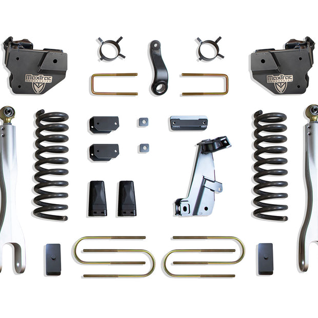 2013-2018 RAM 3500 4WD DIESEL 4" LIFT KIT W/ 4-LINKS (VULCAN SHOCKS) (FACTORY REAR AIR RIDE)
